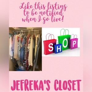 Like this listing to be notified when I go live!!